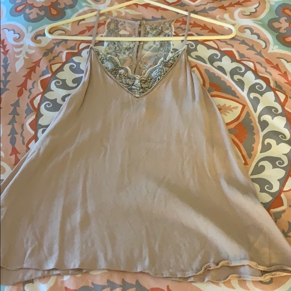 Dusty pink tank